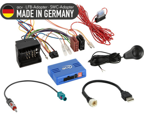 SWI BMW/Mini-fordon 40Pin Quadlock/PDC/USB/Antenn (42sbm013)