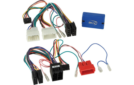 SWI Div. modeller Hyundai - Kia 2 vita pluggar eller ISO pluggar / utan förstärkare