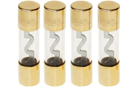 AGU säkring 30 Ampere (silver) 4 stycken i blister