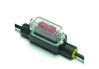 säkringshållare LP 1,5 mm svart kabel 135 mm i blister