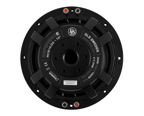 DLS 10"/250mm smal subwoofer RCS10.D2, bild 2