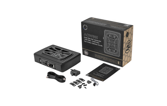 DLS 6x8" förstärkt subwoofer ACW68 under sitsen