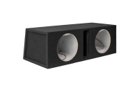 GAS Audio Power Ported Subwoofer Box 2x10" 60 liter