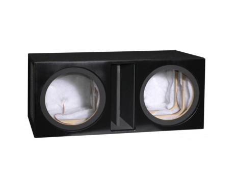 GAS Audio Power Ported Subwoofer Box 2x12" 116 liter