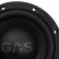 GAS MAX Level 1 Subwoofer 6,5" 2x1 Ohm, miniatyr 7