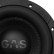 GAS MAX Level 1 Subwoofer 8" 2x1 Ohm, miniatyr 4