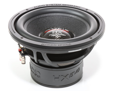 HX Series 250 mm High-End - Subwoofer 2x2 Ohm 2x250/200 watt