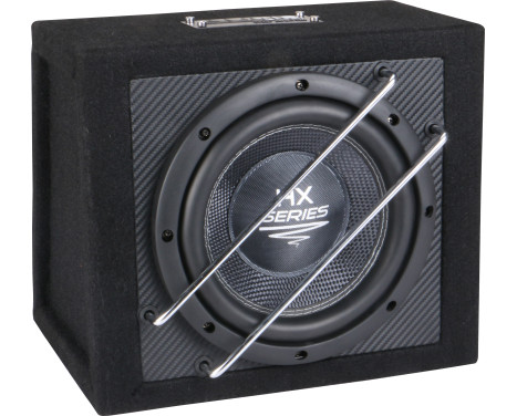 HX-SERIES HIGH END-hus Subwoofer. Stängt hölje på 9 liter G08 + HX08 SQ.