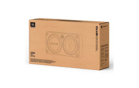 JBL Club 1200SSL 12'' Boombox med passiv och aktiv subwoofer, bild 10