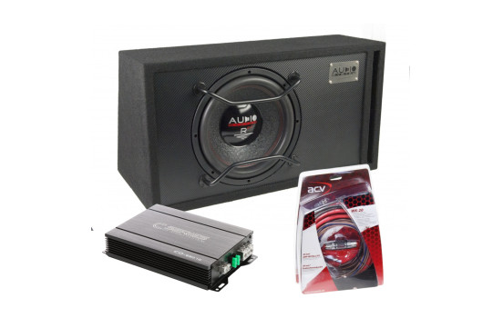 LJUDSYSTEM Subwoofer set R12 EVO BR + CO-650.1D + WK-20