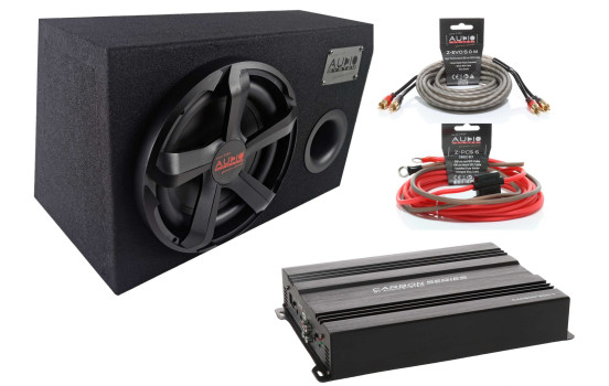 LJUDSYSTEM Subwooferset CARBON 12 BR + CARBON-200.4 + Kablage