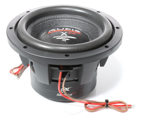 X--ion Series 250 mm LÅNGT SLAG - Subwoofer 2x2 Ohm 2x500/300