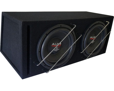 X--ion Series LONG STROKE Boom Box Subwoofer 2x 42 liters öppen låda med 2x X12 EVO, 2x 1500/1000 Watt