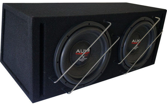 X--ion Series LONG STROKE Boom Box Subwoofer 2x 42 liters öppen låda med 2x X12 EVO, 2x 1500/1000 Watt