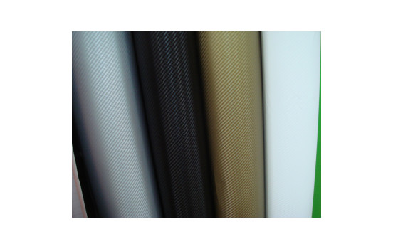 3D Carbon Foil 152x200cm Silver, lim, bild 3