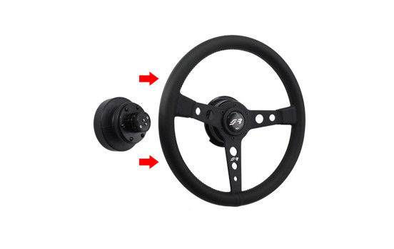 Simoni Racing Snabbkoppling / Förlängning för styrnav - Längd 63mm, bild 6