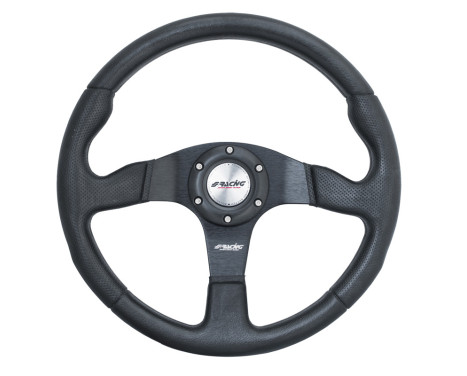 Simoni Racing Sport ratt Match 350mm - Svart PU