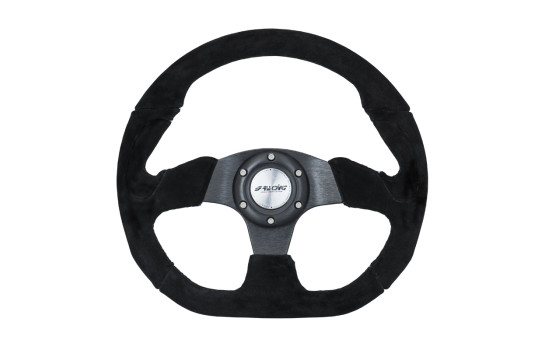 Simoni Racing Sport ratt X2 330mm - Svart Alcantara