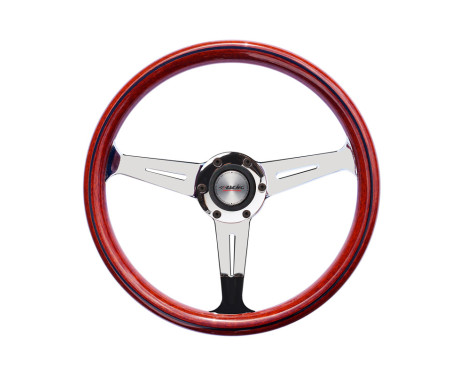 Simoni Racing Universal Sportratt Resia - Trä - Diameter 350mm - Nardi-typ montering