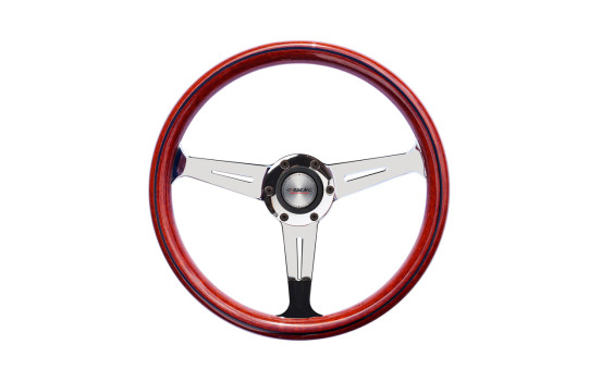 Simoni Racing Universal Sportratt Resia - Trä - Diameter 350mm - Nardi-typ montering