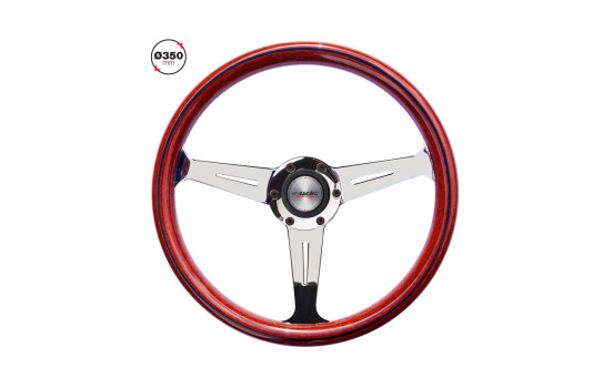 Simoni Racing Universal Sportratt Resia - Trä - Diameter 350mm - Nardi-typ montering, bild 2