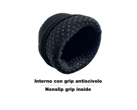 Simoni Racing Gear Knop Cover - Svart + SR Logotyp, bild 3