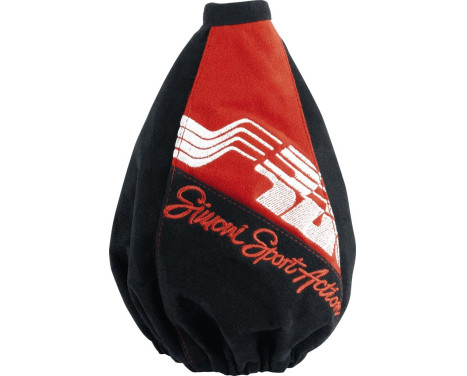 Simoni Racing Gear Shift Cover Sport Action svart/röd mikrofiber