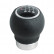 Simoni Racing Gear Shift Knob Rev - Svart läder + 3 växlingsmönster