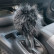 Simoni Racing Gear Shift Knop Cover Fluffy Fur - Svart, miniatyr 2