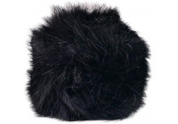 Simoni Racing Gear Shift Knop Cover Fluffy Fur - Svart