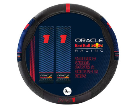 Red Bull Oracle Rattskydd Typ 1 + Säkerhetsbältesskydd Svart/Röd, bild 4