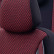 Sitsöverdragssats tyg 'SelectedFit Sports' svart / röd - 11 delar, miniatyr 4