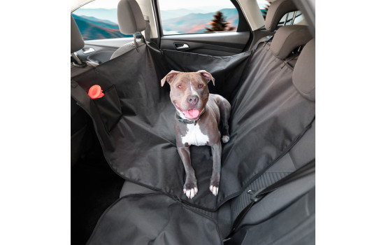 Universal Back Seat Protector för husdjur i svart vattenavvisande material - 1 st