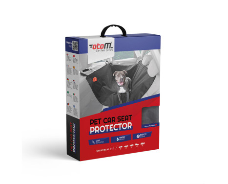 Universal Back Seat Protector för husdjur i svart vattenavvisande material - 1 st, bild 5
