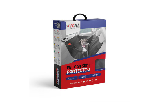 Universal Back Seat Protector för husdjur i svart vattenavvisande material - 1 st, bild 5