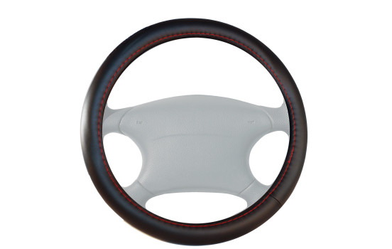 Simoni Racing Rattskydd Svart/Rött konstläder