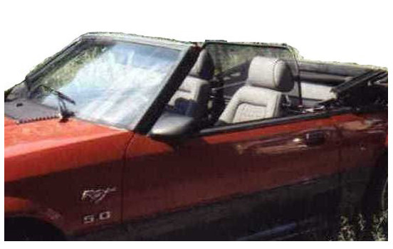 Färdigmonterad vindskydd för cabrioleter lämplig för Ford Mustang -1989, bild 2
