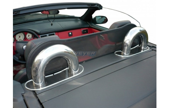 Färdigmonterad vindskydd för cabrioleter lämplig för Mercedes R170 SLK 1995-2004, bild 2