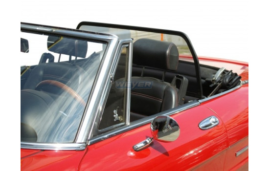 Specialtillverkad vindskydd för cabrioleter lämplig för Alfa Romeo Spider 1967-1994, bild 3