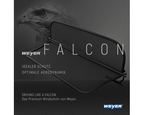 Weyer Premium vindskydd lämplig för Mini R52/R57 Cabrio 2004-2015 (höjd 35cm), bild 3