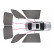 Sekretessskydd lämpliga för Ford Mustang Mach-E 2020- (6 delar) PV FOMAC5A Privacy shades, miniatyr 3