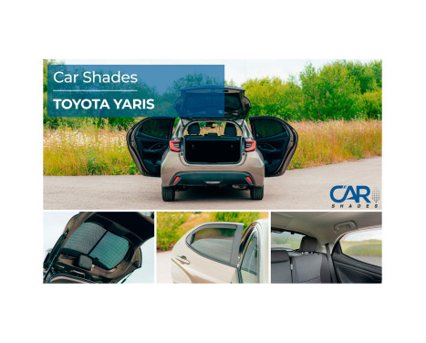 Set bilskydd lämplig för Toyota Yaris (P21) 2020- (4-delad), bild 10