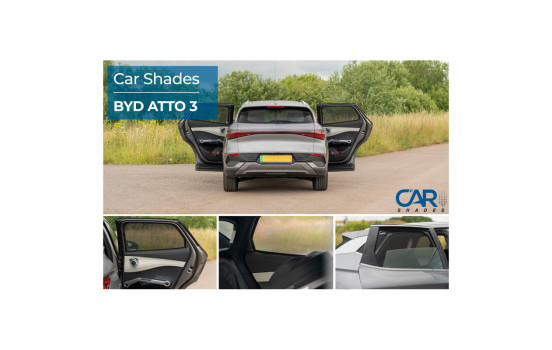 Set Car Shades (bakdörrar) lämplig för BYD ATTO 3 5-dörrars 2022- (2-delad), bild 8