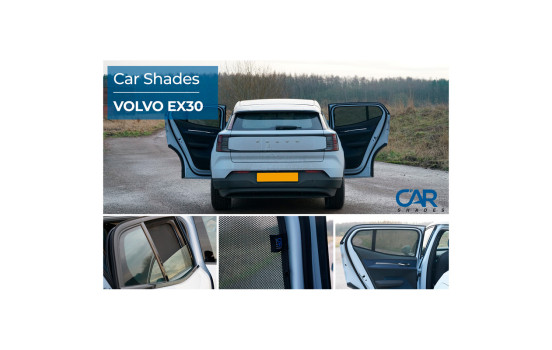 Set Car Shades (bakdörrar) lämplig för Volvo EX30 2023- (2-delad), bild 8