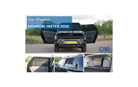 Set solskydd (bakdörrar) lämplig för Hyundai Inster (EV) 2024- (2 delar), bild 9
