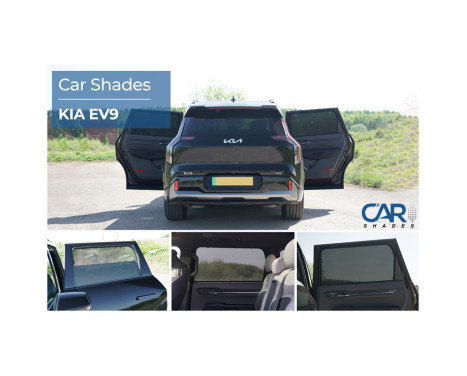 Set solskydd (bakdörrar) lämplig för Kia EV9 (MV) 2023- (2 delar), bild 8