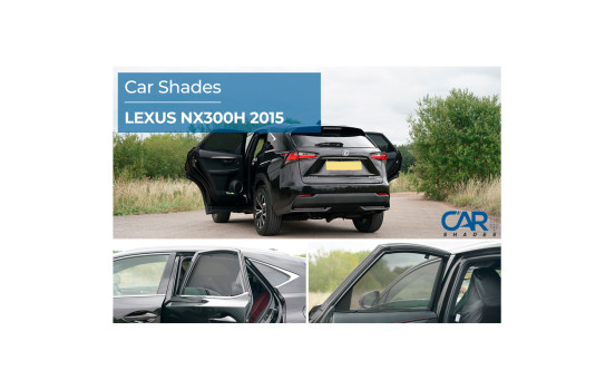 Set solskydd (bakdörrar) lämplig för Lexus NX 2014-2021 (2 delar), bild 7