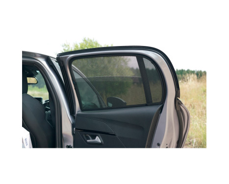 Set solskydd (bakdörrar) lämplig för Peugeot 208 II 2019- inkl. e-208 (2-delat), bild 7