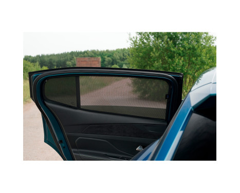 Set solskydd (bakdörrar) lämplig för Peugeot 408 II 2022- (2 delar), bild 7