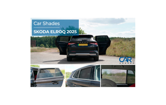 Set solskydd (bakdörrar) lämplig för Skoda Elroq 2024- (2 delar), bild 8